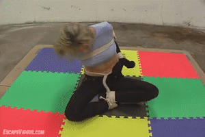 www.escapevideos.com - Jenny Gagged Blindfolded On Camera thumbnail